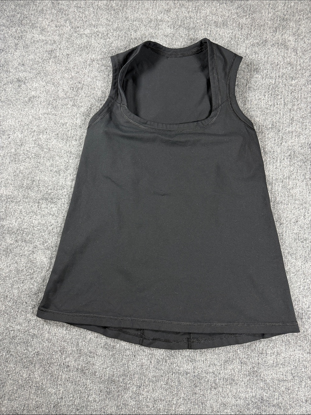 Lululemon Waist-Length Racerback Tank Top In Black